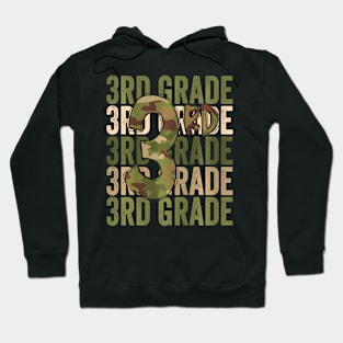 Team 3rd Grade Squad Back To School Teacher Kids Boys Hoodie